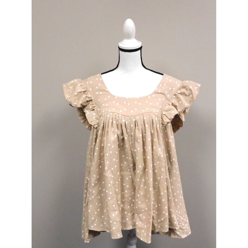 Storia Sleeveless  Babydoll skort/jumper  open back‎ Size Large